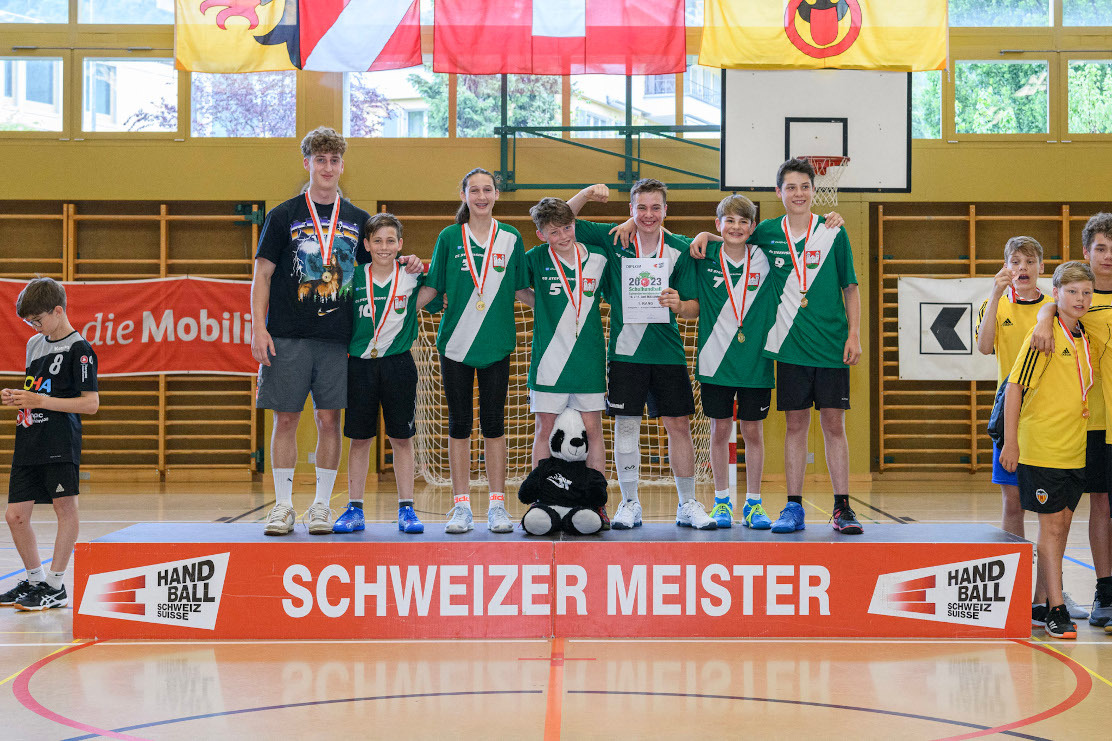 Der Weg vom «Steffisburger Schülerhandball-Turnier» bis zum Schweizermeistertitel